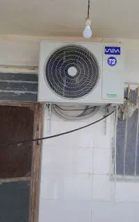 نصب و جابجای اسپیلت و لوله کشی اب