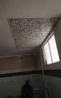 نصب سقف کاذب آزران تایل 60 در 60 ترمووال
