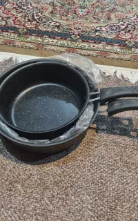 دو عدد ماهیتابه یک دسته
