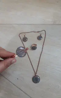 نیم ست چهار تیکه مس