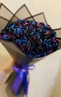 آموزش دسته گل روبانی