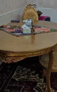 میز غذاخوری به همراه شش عدد  صندلی
