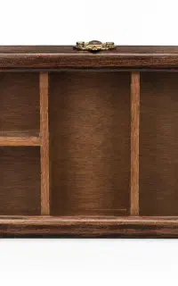 جعبه تی‌بگ و دمنوش چوبی رومر  ۴ خانه