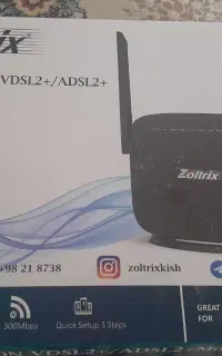 مودم adsl و vdsl مدل zoltrix