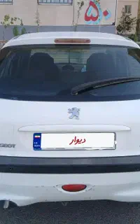 پژو ۲۰۶ تیپ ۳ مدل ۹۶