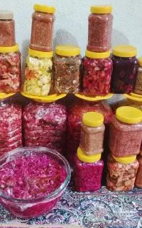 ترشیجات خانگی بابهترین کیفیت با ارزان ترین قیمت