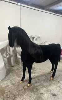مجسمه اسب فایبرگلاس بزرگ