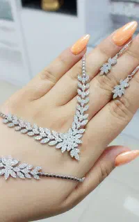 خاص شو/نیمستی/گردنبند/نقره/پخش نقره