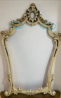 قاب چوبی جهت آیینه