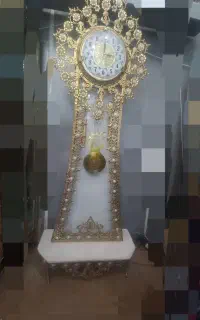 ساعت پایه سنگی