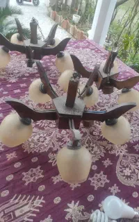 فروش لوستر چوبی