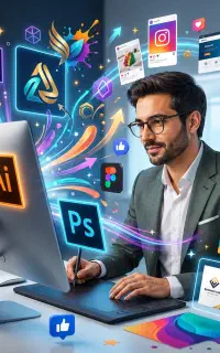 فتوشاپ کار حرفه ای  24 ساعته آنلاین