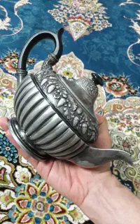 قوری نولبرین قدیمی کهنه قاجاری