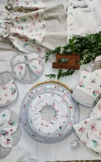 دمکنی،پیشبند،سرویس آشپزخانه