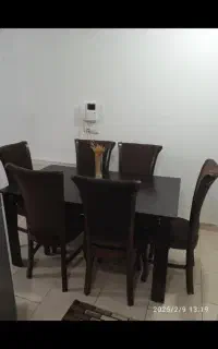 میز سندلی غذا خوری چوبی