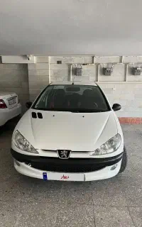 ۲۰۶ تیپ ۲ مدل ۱۴۰۰ بیرنگ درحد صفر