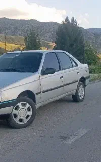 پژو 405 نقره ای تازع تعمیر