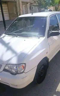 پراید ۱۳۲ سفید مدل ۹۵
