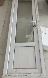 درب upvc دوجداره نو