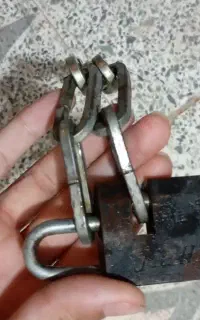 زنجیر قفل دوچرخه و...
