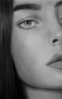 سفارش نقاشی چهره سیاه قلم