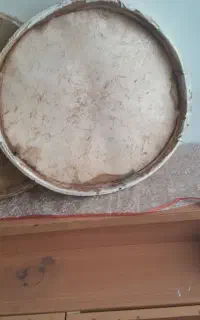 چرم اماده برای طبل