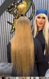 اکستشن مو طبیعی فرشته ها