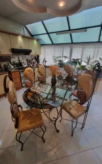 میز ناهارخوری فرفورژه