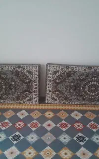 چهار عدد پشتی با یک جاکفشی