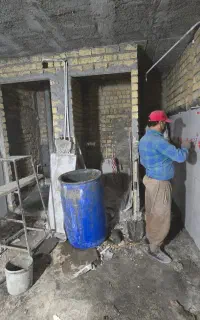 استاد کار بنا حرفه ای همه کار بلد