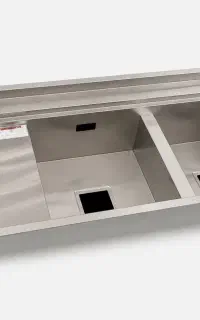 تجهیزکامل باقیمت عمده/سینک استیل+گازرومیزی+هود
