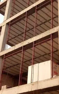 اجرای وال پست ( نبشی کشی جهت دیوار وتیغه)رایبسکاری