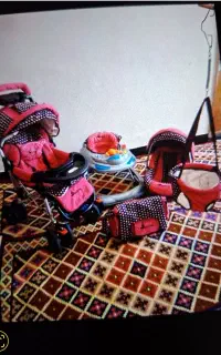 ست کالسکه ،کریر تاب کیف روروئک