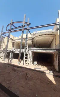جوشکار سیار. اسکلت. آسانسور پله