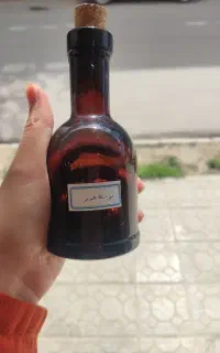 بطری شیشه ای درب چوب پنبه