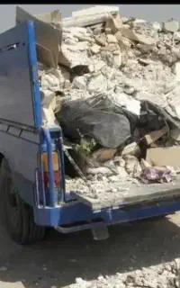 حمل نخاله مصالح ساختمانی با نیسان کمپرسی