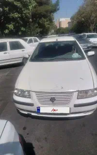 سمند ef7مدل ۸۹ دوگانه کارخانه