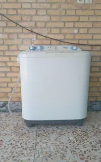 لباس شویی دو قلو هایر