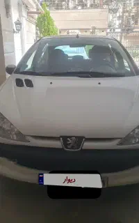 206 مدل 92 بدون رنگ تیپ ۵ با برگه کارشناسی