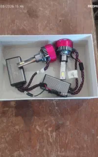 یک جفت لامپ هد لایت نو فن دار