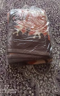 پتو پلنگی  تازه از خشک شویی آوردم