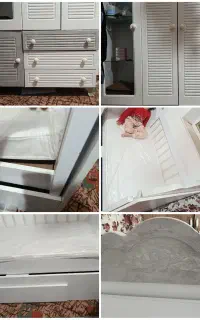 تخت تاشو وکمدکودک و نوجوان