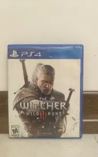 دیسک بازی Witcher 3. the wild hunt مخصوص ps4