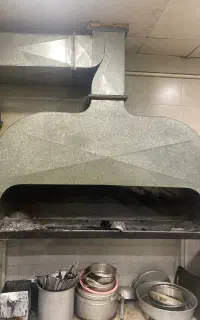 منقل کبابی ذغالی همراه با فن و کانال