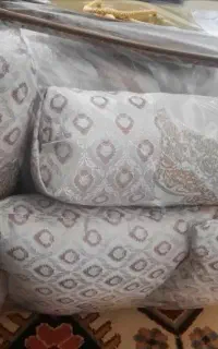 روتختی دو نفره عروس ده تکه ژاکارد