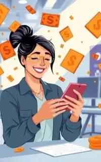 کار در منزل با گوشی