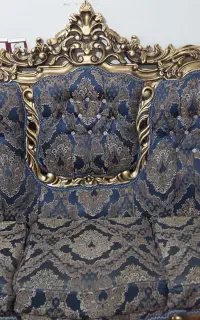 مبل ۷نفره چوبی با میز و عسلی چوبی راش