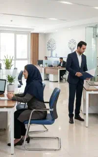جذب کارمند دفتری در شرکت بیمه زندگی خاورمیانه