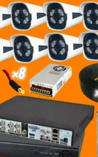 دوربین مداربسته/+باگارانتی ثبت تصاویر خانه ویلا)