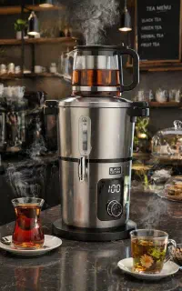 چای ساز کنارهمی و روهمی